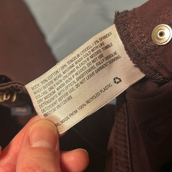 Universal thread brown high rise jeggings size 8 - Picture 4 of 5